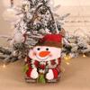 Merry Christmas Candy Bags Santa Claus Gift Holders Stockings Snowman Pendant New Year Xmas Ornament Festive Party Supplies