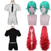 Stunning Anime Land Of The Lustrous Phosphophyllite Costume Set In Elegant Black Suit