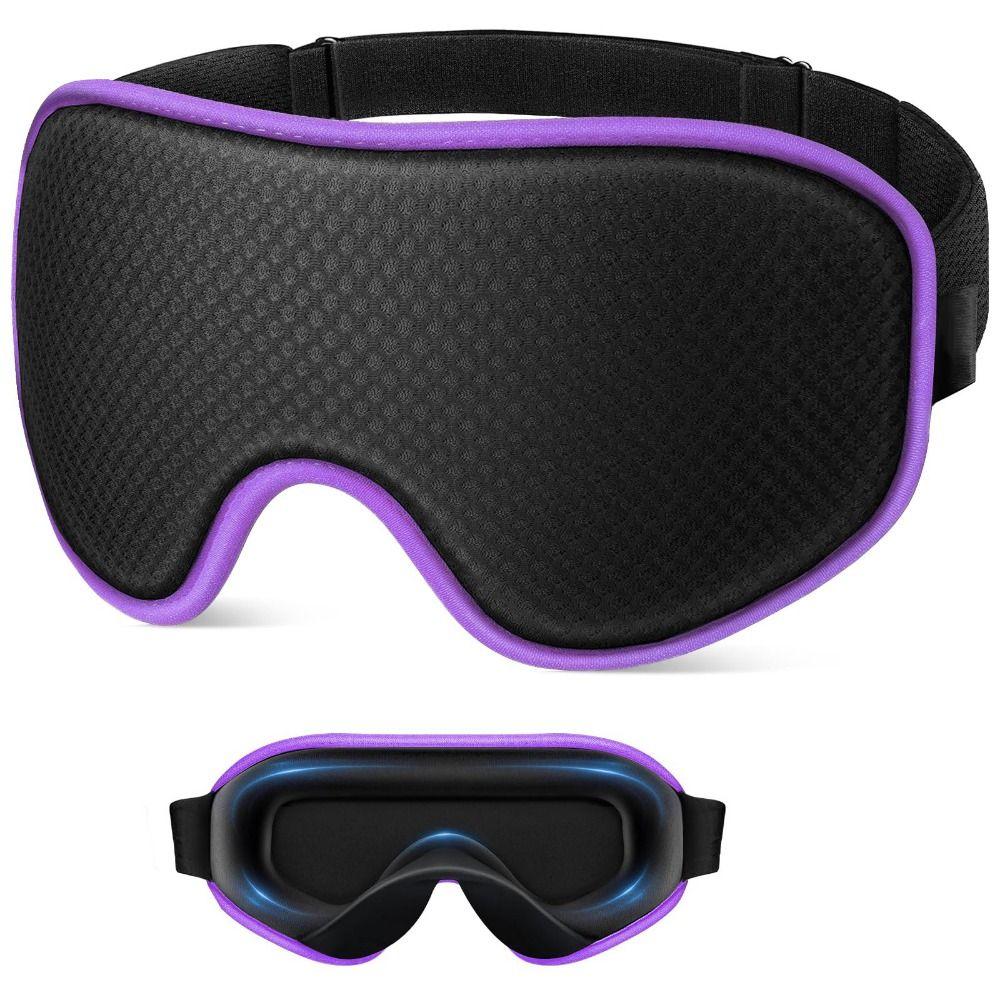 Relax Blindfold Blocking Light Eye Mask Soft Padded Eye Shade Blindfold 3D Sleeping Mask  Sleep Aid