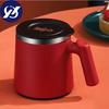 Simple Solid Color Stainless Steel  Mug with Cover Heat Preservation Water Cup Coffee Cup Milk Cup Mug Afternoon Tea Cup