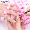 50pcs/Pack Pink Nail Art Toes Separators Fingers Foots Sponge Soft Gel UV Tools