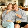 Casual Losvallend Comfortabel Hoodie Pullover Sweatshirt voor Jongens en Meisjes voor Sportkleding