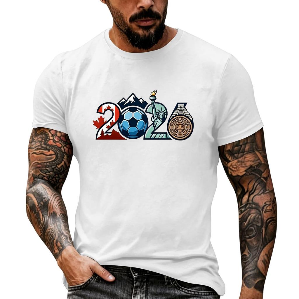 Men’s Basic Crew Neck Short Sleeve T Shirt with Theme Print Casual Oversized Tshirts for Men Big and Tall Shirts for Men Workout Shirts for Men