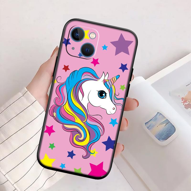 RP14 Cartoon Unicorn New High-End Shell Phone Case for Redmi Note 13 14 Pro+ Plus A3 A3X 13X 13C 13R 14S 14C 14R