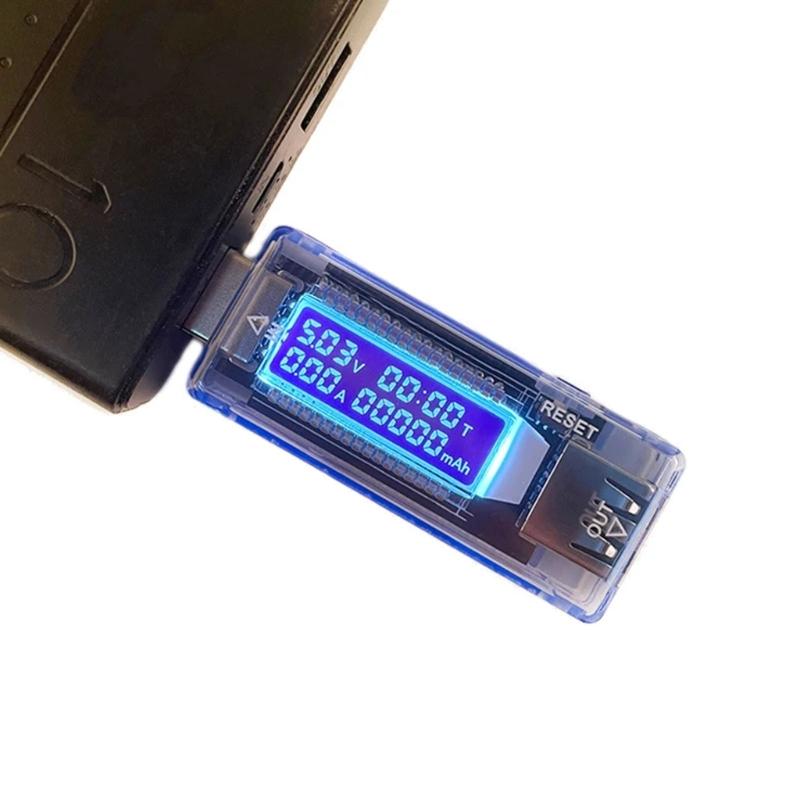 Voltsages Meter Current Voltages Capacity Battery Tester USB Volts Doctor Chargers Tester Meter