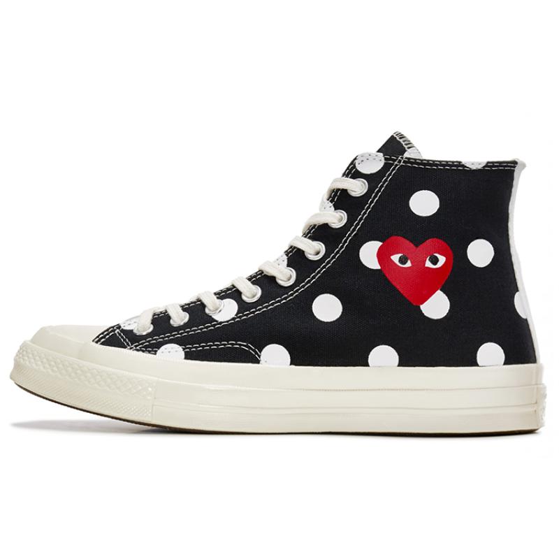 

Converse Chuck Taylor All Star 70 Hi Comme Des Garcons Play В горошек Черный Унисекс 36.5