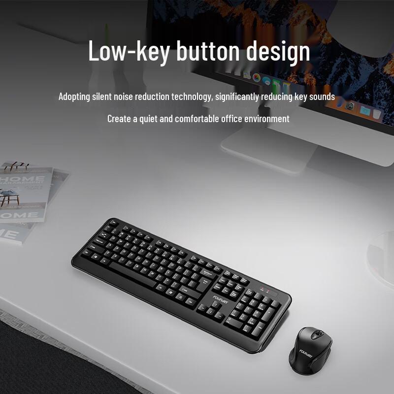 Founder W6208PLUS Wireless Keyboard Mouse Combo
