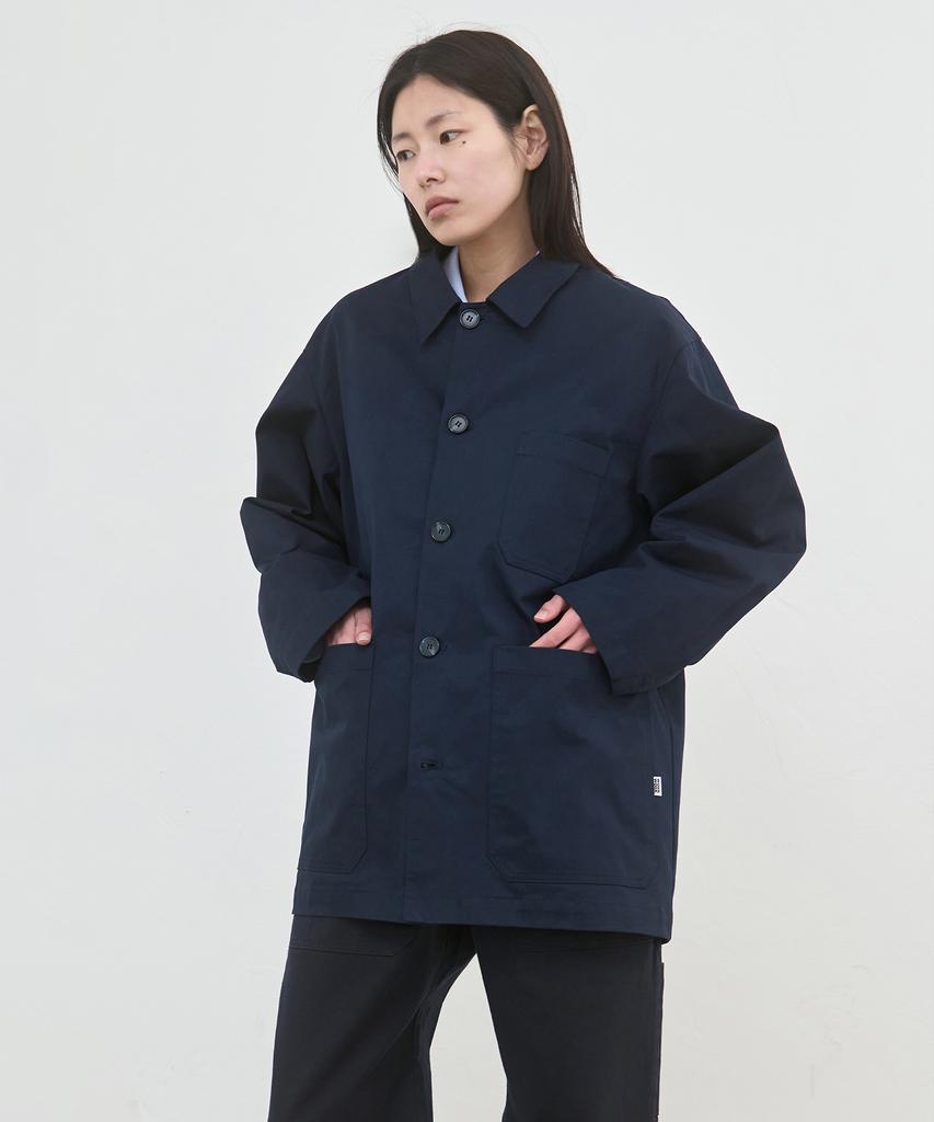 Workwork Apron Work Jacket (Navy)