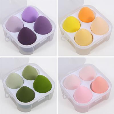 Confezione da 4 set di uova di bellezza per immergere gli strumenti per il trucco in soffio di polvere d'acqua