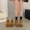 Women's Cotton Shoes Winter 2026 New Fashion Platform Casual Shoes Women's Warm Plush Retro Outdoor Non-slip Fur Short Boots
