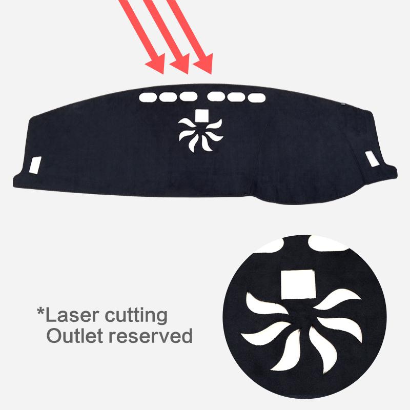 Precision-Fit Dashboard Shield for Discovery Sport 2015- - UV Resistant Heat Block Scratch Protection Mat Accessories