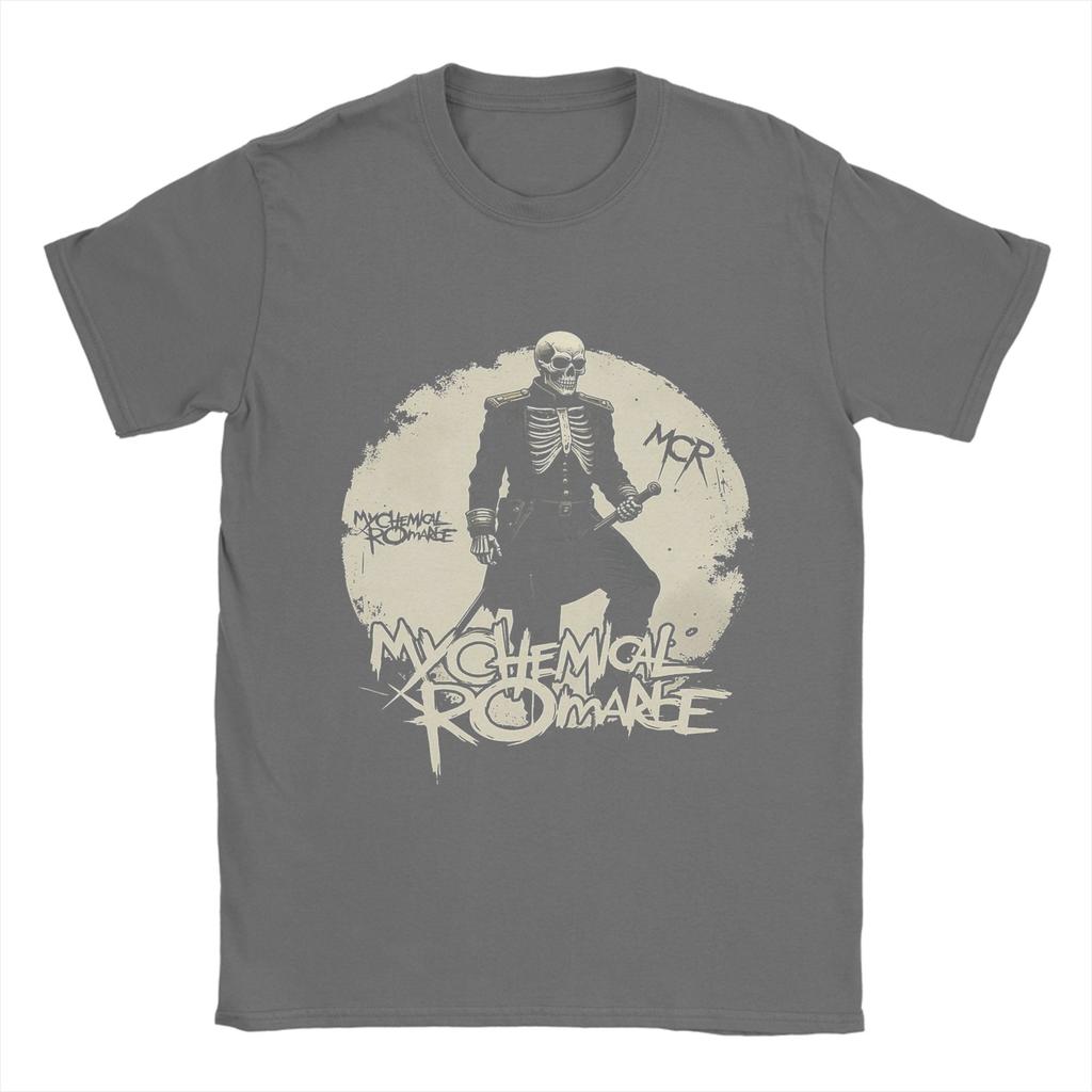 Men T-Shirts My Chemical Romances  Leisure 100% Cotton Tees Short Sleeve  T Shirt O Neck Tops Gift Idea