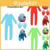 Atmungsaktiver Roblox Rainbow Friends Cosplay Overall Maskenanzug für Kinder Kostüm