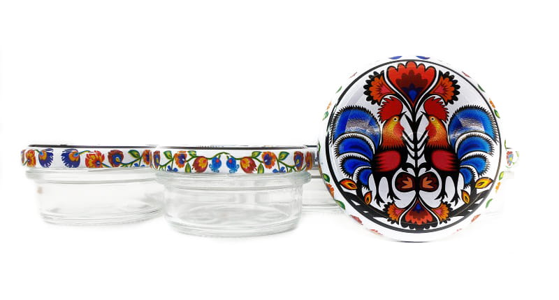 Glass Jar With Lid To Fi66