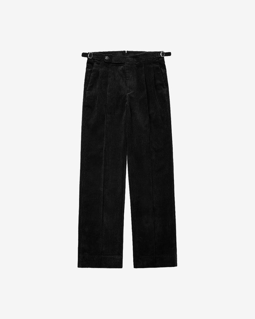 Solti 8Wale Reve Corduroy Trousers (Black)