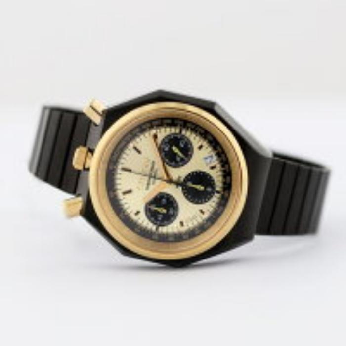 CITIZEN TSUNO CHRONO RECORD LABEL × TiCTAC AN3704-53P watch