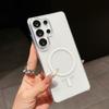 Magnetic Case for Samsung Galaxy S26 Plus S25 Ultra S24+ S23 S22 S21 Shockproof  Body Cover Large Lens Transparent Phone Shell