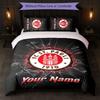 FC St. Set Biancheria da Letto Pauli Nome Personalizzato Testo Logo Calcio Regalo Personalizzato per Occasioni Speciali Decorazione Camera da Letto