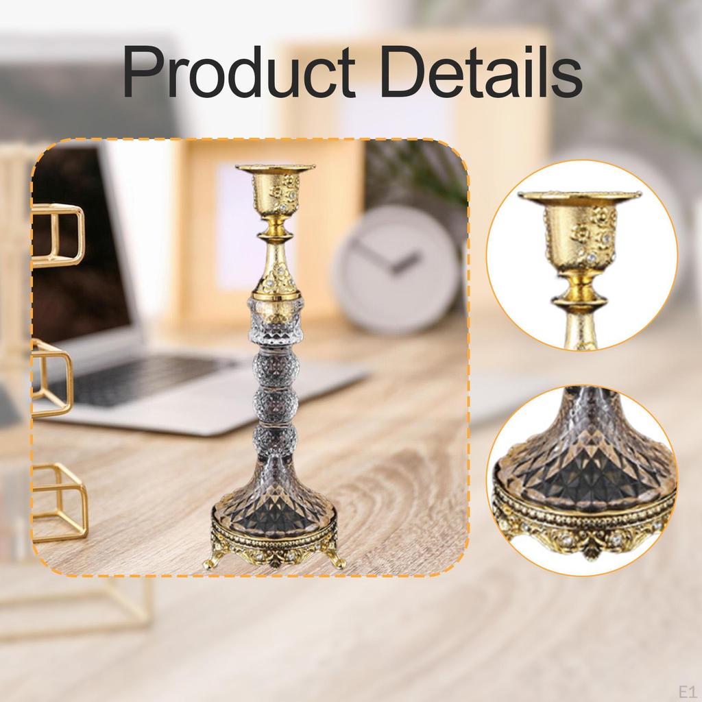 Candle Holder for Taper Candles Modern Design Centerpiece Table and Mantel