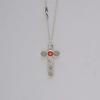 [Ae]_Cross Necklace [Silver]