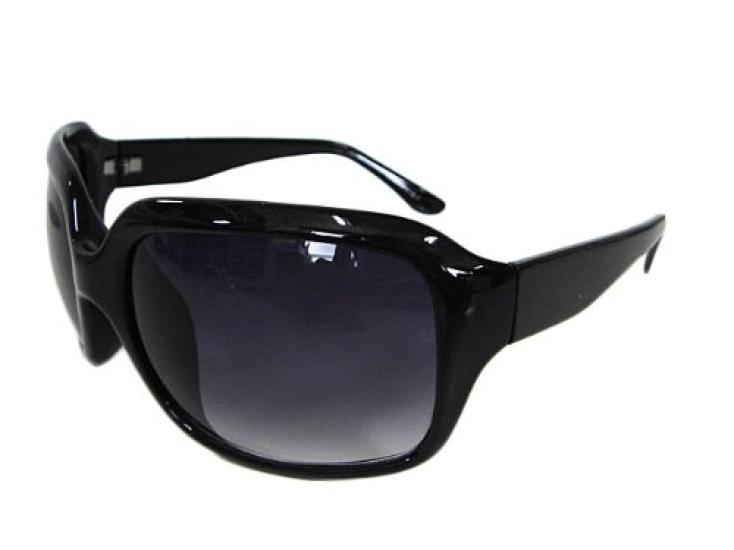 8(eight) Big Frame Sunglasses, Oval Shape, Black