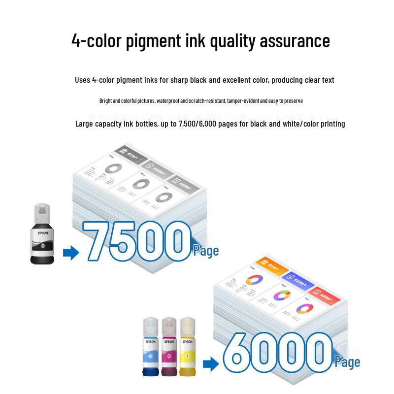 Epson L15168 A3+ Wireless Color Ink Tank Multifunction Printer CN plug (adapter included)