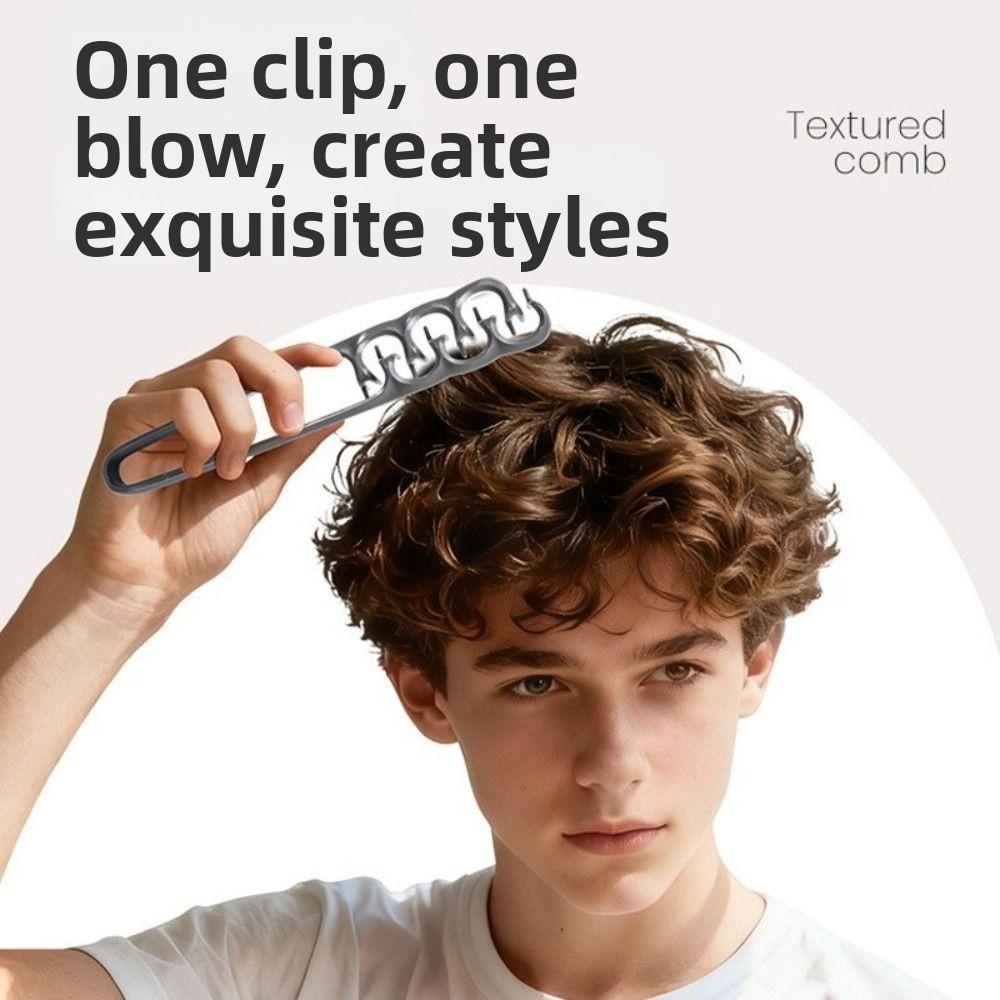 Lightweight Hair Combs Easy To Clean Hair Slit Comb New Curly Volumizer Hairline Comb