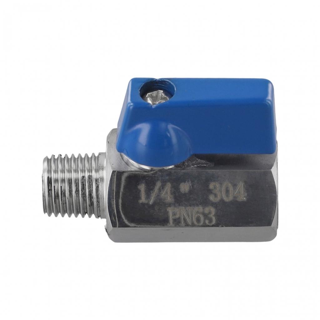 304 Stainless Steel Mini Small Ball Valve Inner and Outer Wire Mini Ball Valve