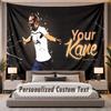 Custom Name Text Tapestry Harry Kane Personalized Polyester Wall Tapestry For Bedroom And Room