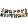 Zootopia Birthday Decorations Party Set, Disney Characters, Animation, Cute Animals, Zootopia Judy, Nick, Kids, Girls, Boys, Orange, Blue, White,