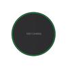 Ultra-Thin Round 50W Wireless Charger for Apple & Huawei Phones - 15W Desktop Charging Pad
