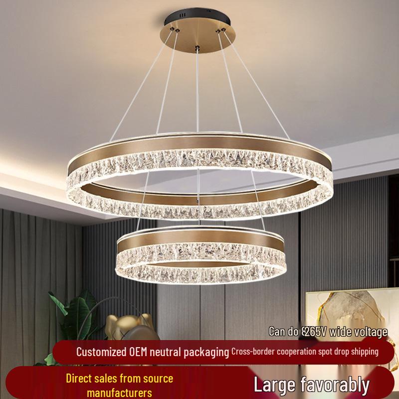 Italian Minimalist Chandelier for Living Room or Restaurant - Modern Luxury Lighting Fixture