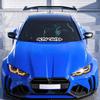 MOST HATED Slogan Car Windshield Sticker JDM Style Auto Body Rear Window Vinyl Decal Car Window Decoration Sticker Accessories