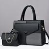 Pu Patching Crossbody Bag With Contrast Color Blocks And Magnetic Closure For Daily Use