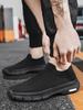 Fashion Black Thick Platform Male Sports Shoes Minimalist Lightweight Size 9 Shoe In Promotion On Sale Summer Gym Men's Casual Sneakers
