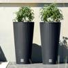 RATO DRTUS250 Tall Flowerpot with Insert | White