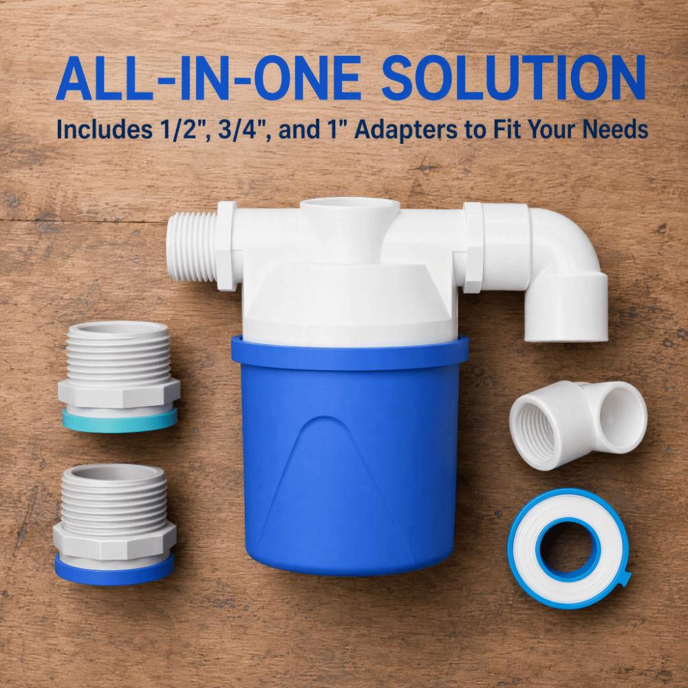 Automatic Stop Float Ball Valve Adapter Float Switch Detachable Inlet Valve Tower