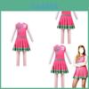 Zombie High School 2 Cosplay Tight-fitting Bodysuit Cheerleading Halloween Costume For Girls Cross-border 4549
