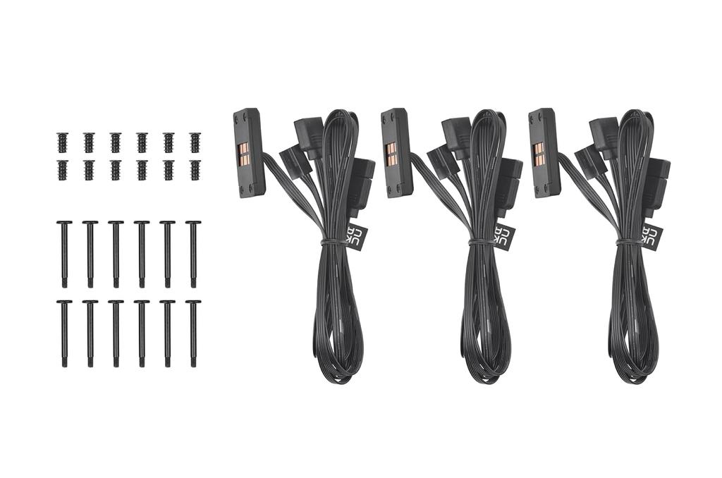 Thermaltake CT120 Reverse EX ARGB Sync 3-Piece Set Black PC Case Fan CL-F192-PL12SW-A FN2371