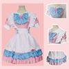 Charmantes und Elegantes Lolita-Kleid Maid-Uniform Outfit Mit Polster und Schürze
