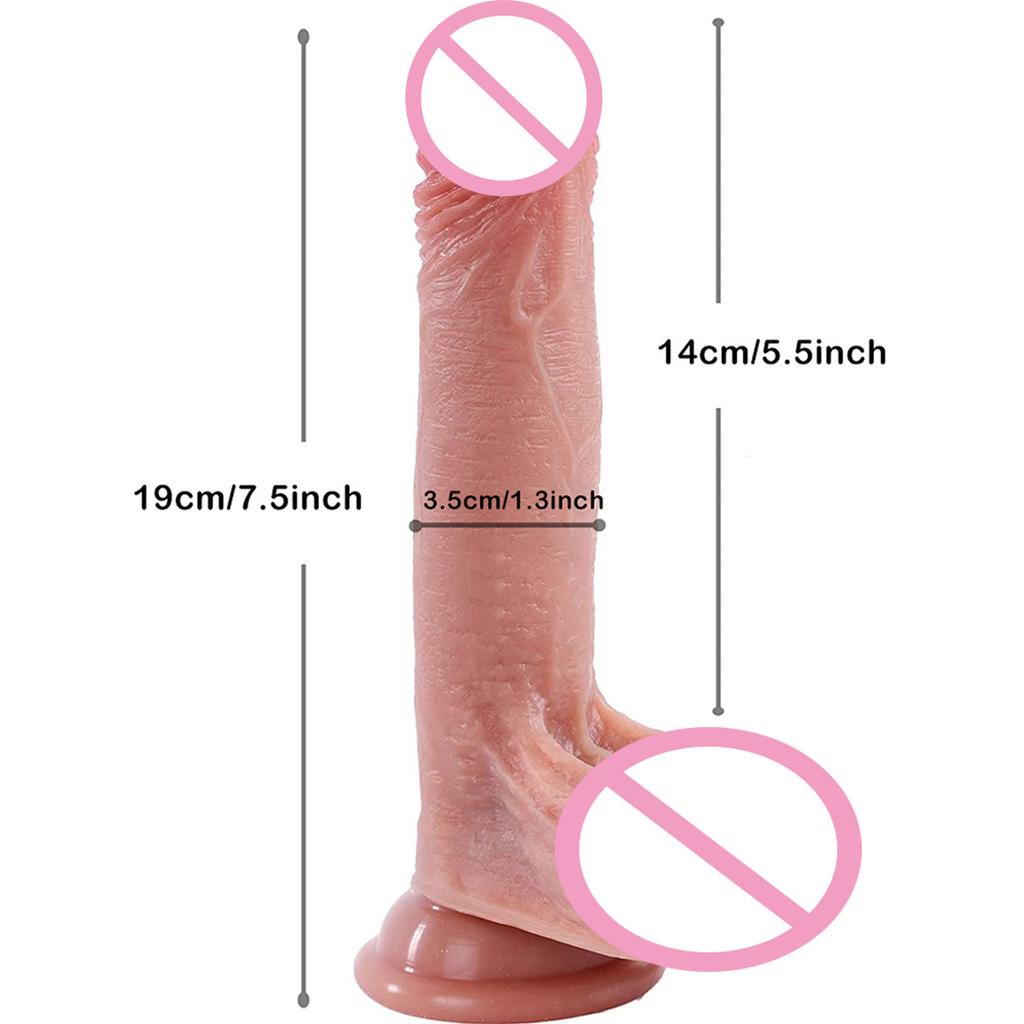 Realistic Dildo Elasticity Penis For Female Masturbation Vaginal Stimulator Orgasmic Sex Toys For Women Big Dick Dildos AnalPlug