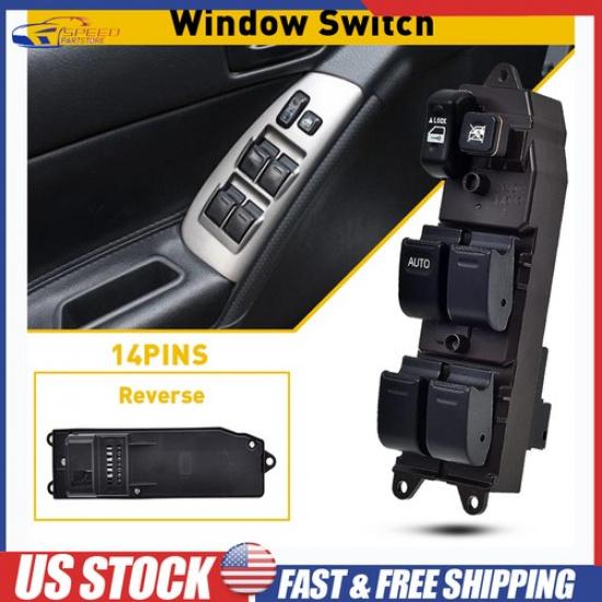 

Power Master Window Control Switch Driver Side For 2003-2008 Toyota Corolla 1.8L