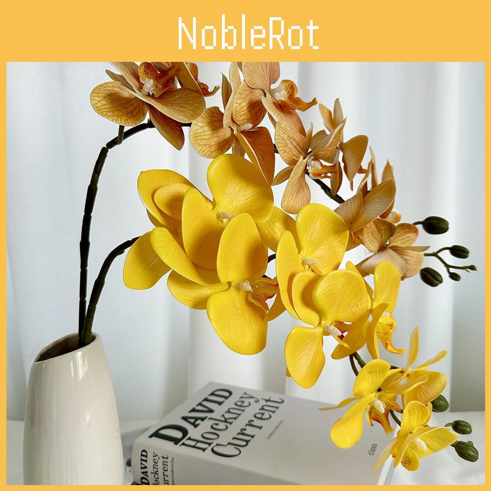 Artificial Phalaenopsis Flower Wedding Hotel Restaurant Desktop Props Decoration