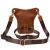 Humerpaul Men Leather Waist Bag Multifunctional Shoulder Bag