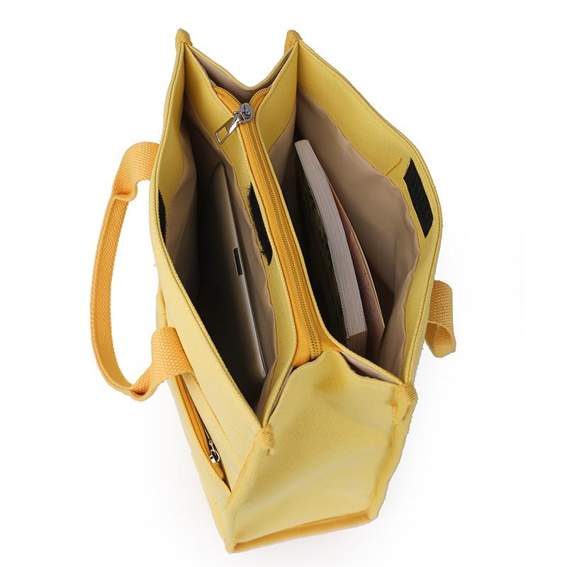 Damenhandtasche Leichte Mehrfachfach-Canvas-Tasche Reise-Pendler-Computertasche