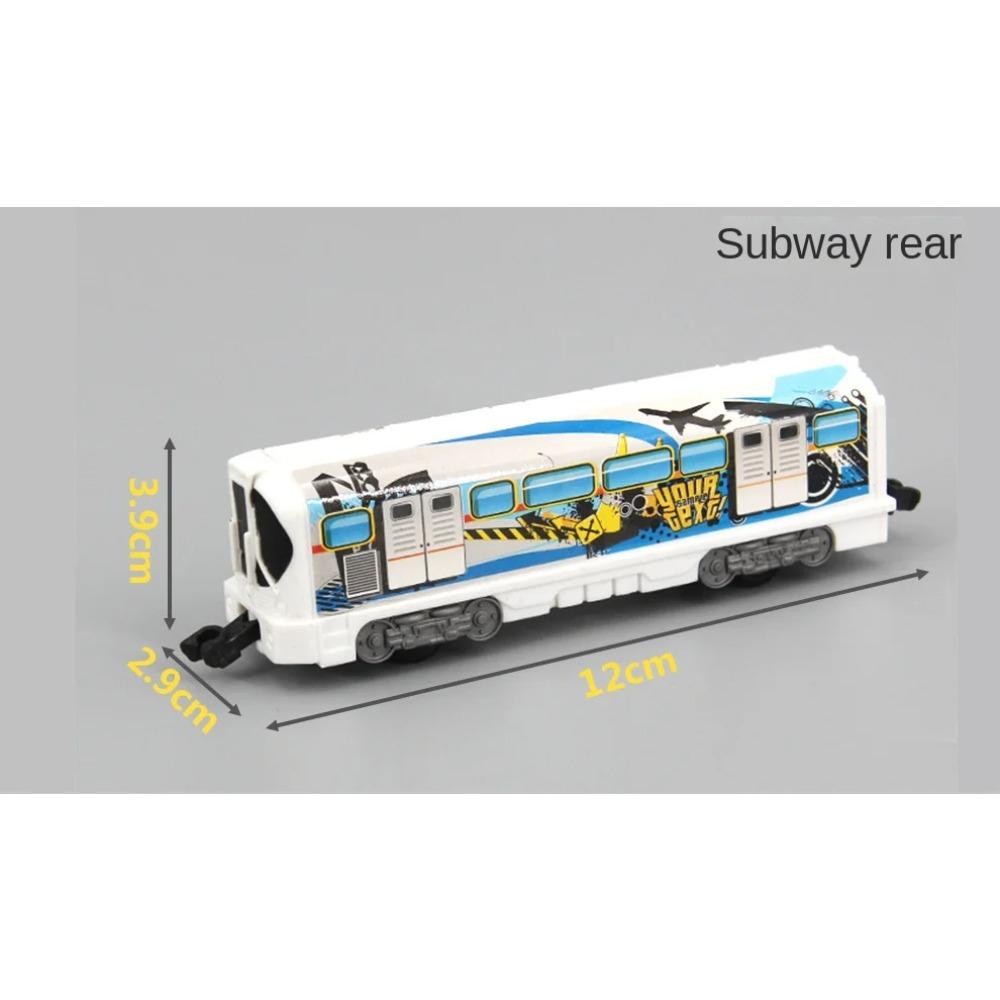 Hochgeschwindigkeitszug Waggon Modell Eisenbahnwagen Bausatz DIY Set Szenenteile Zubehör Geschenk Spielzeug