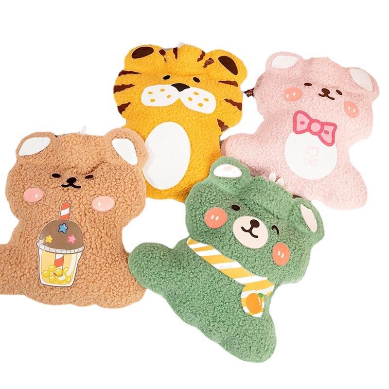 Cartoon Plush Mini Hot Water Bottle