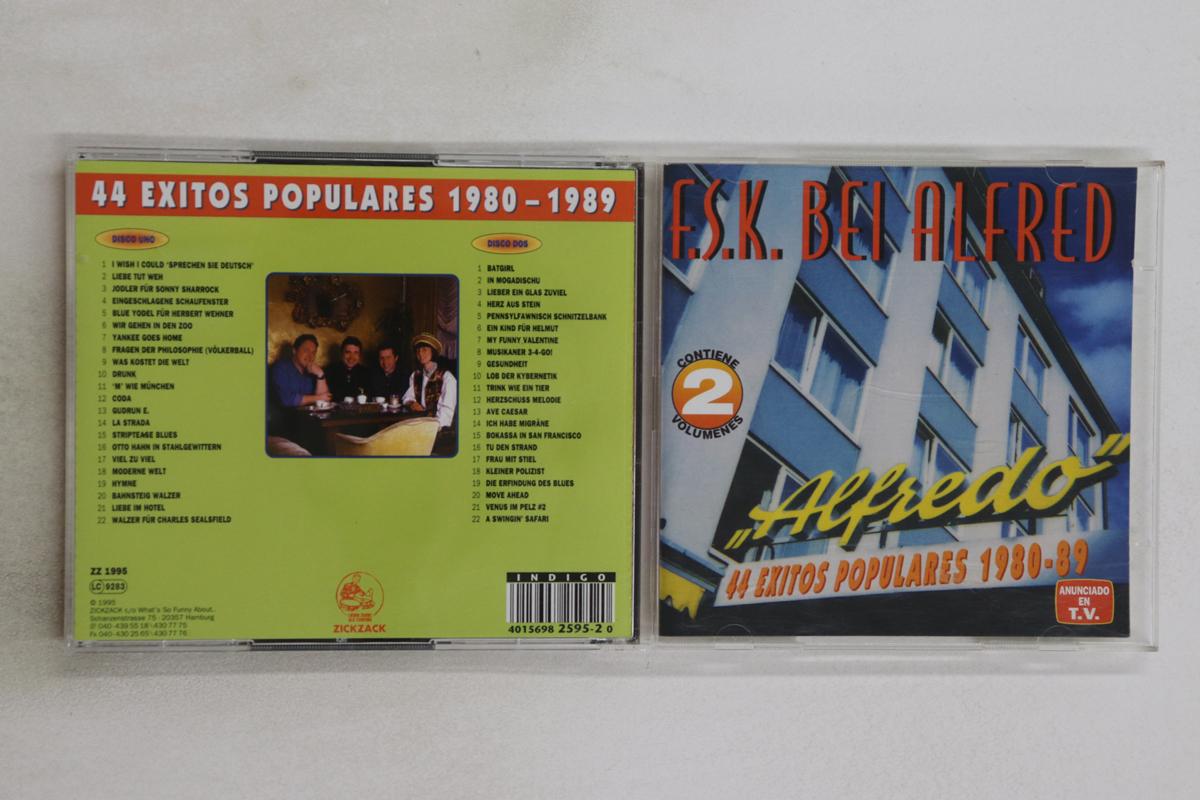 

CD F.S.K. - F.s.k. Bei Alfred (44 Exitos Popula ZZ1995 Zickzack 1995 Germany Rock Used