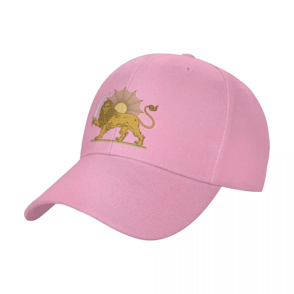 Persian Lion and Sun Pride Baseball Cap Sun Hat For Children Hat Luxury Brand Hats Unisex Women's