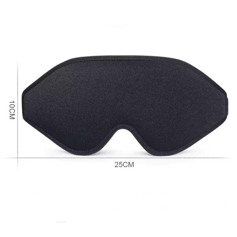 Maschera per Dormire 3D in Memory Foam Blocca Luce Maschera Occhi Ombretto Benda per Occhi Maschera Occhi Dormire Ausilio per il Sonno Mascherina Viso Cerotto per Occhi